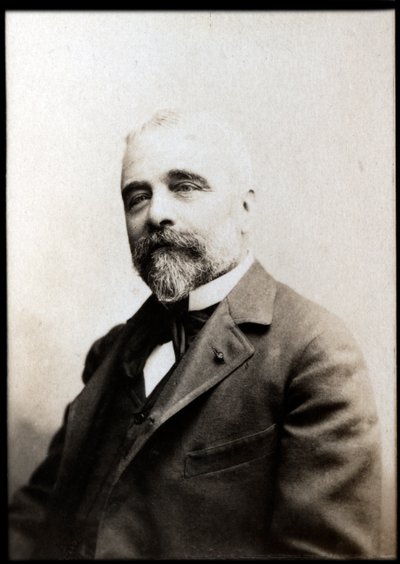 Porträt von Ernest Lavisse (1842-1922), französischer Historiker von French Photographer